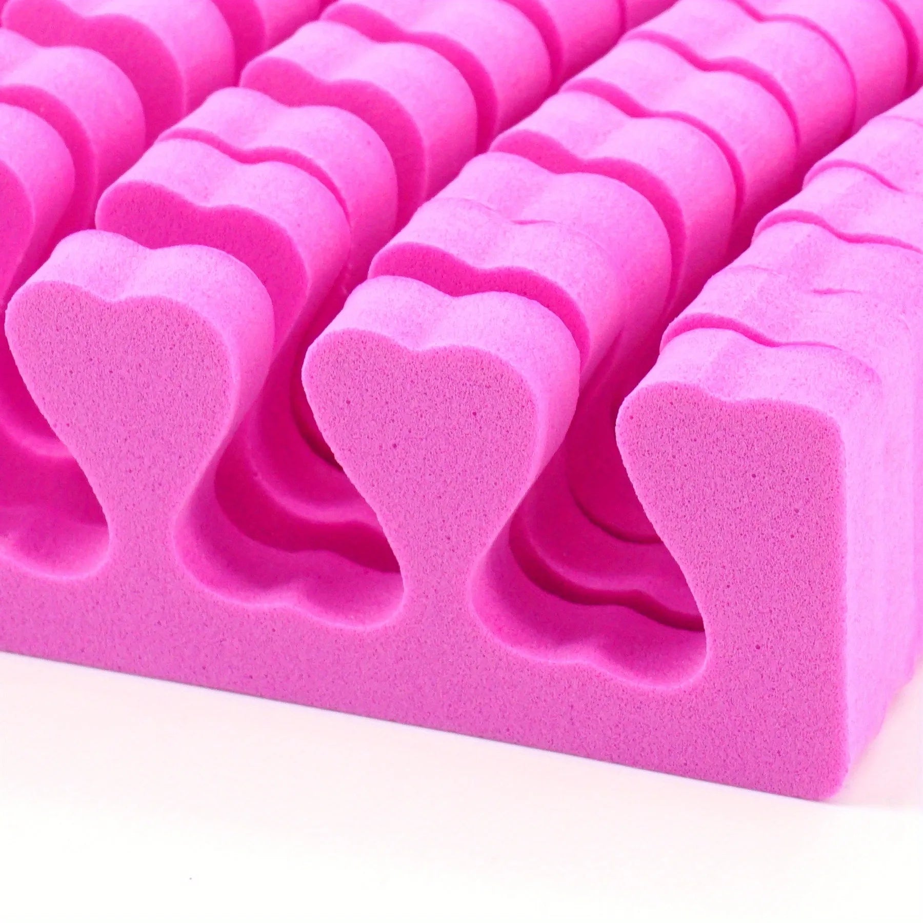 2/10/20/50/100PCS Pink Nail Art Toe Separators