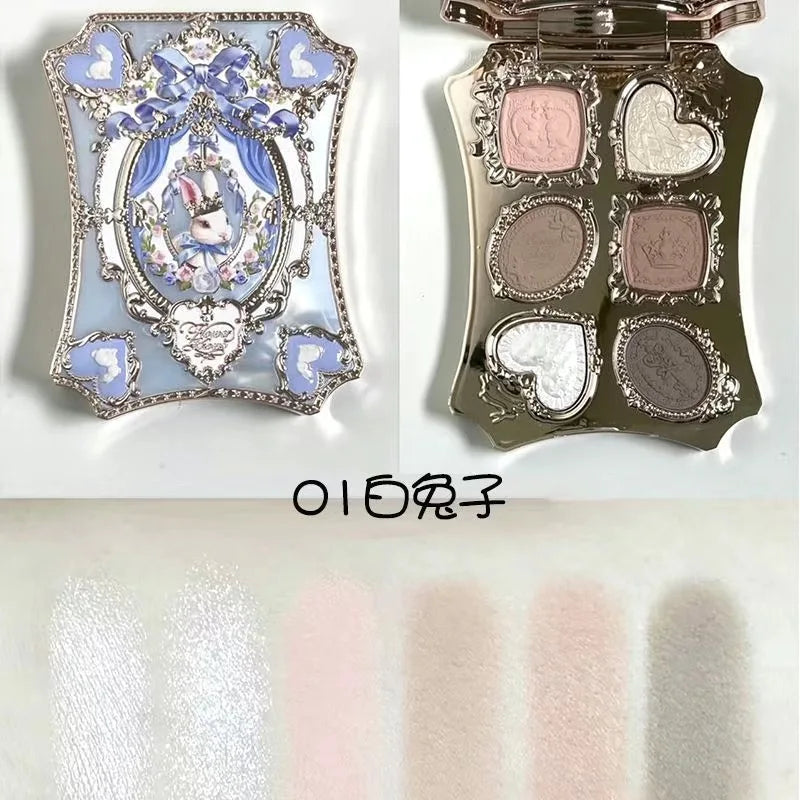 Elegant Mermaid Sparkle Palette