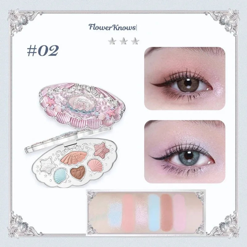 Elegant Mermaid Sparkle Palette