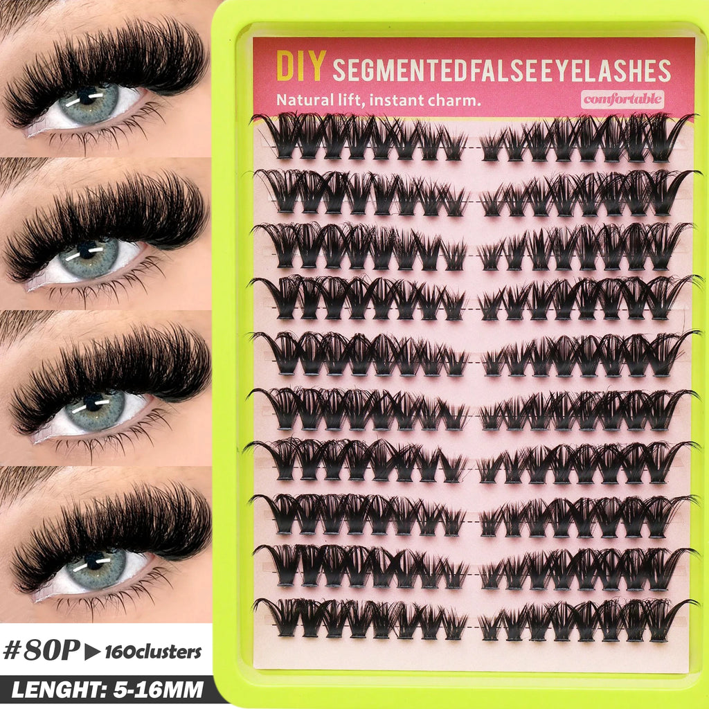 Fluffy Oblique Lash Extensions