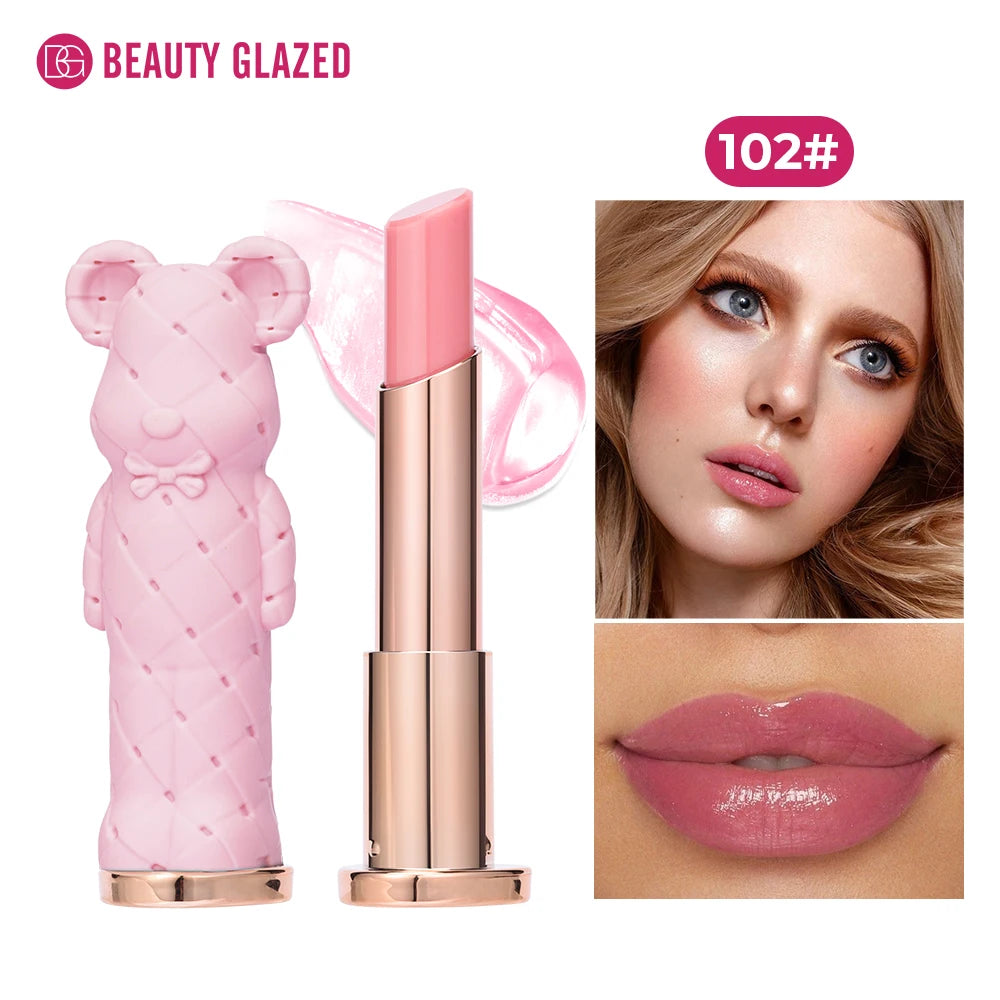 Beauty Glazed Bear Lip Glow Stick