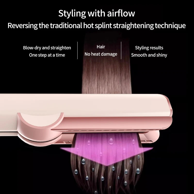 2-in-1 Hair Dryer & Straightener