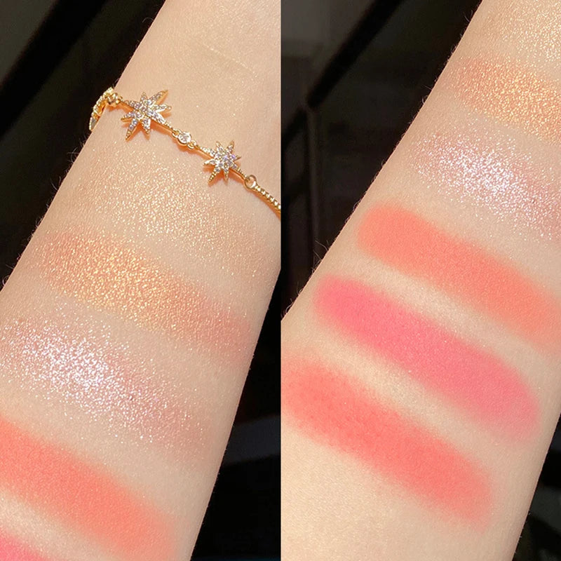6-Color Blush & Highlight Palette