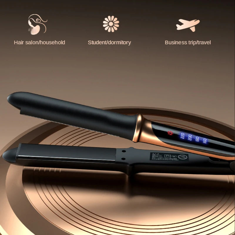 Flat Iron Hair Straightener 2 in 1 Professional Hair Iron