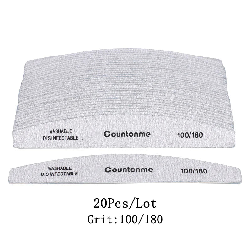 Professional Wooden Nail Files Set
