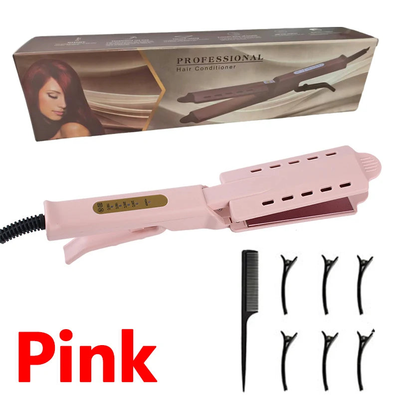 Dual Use Hair Straightener & Curling Iron