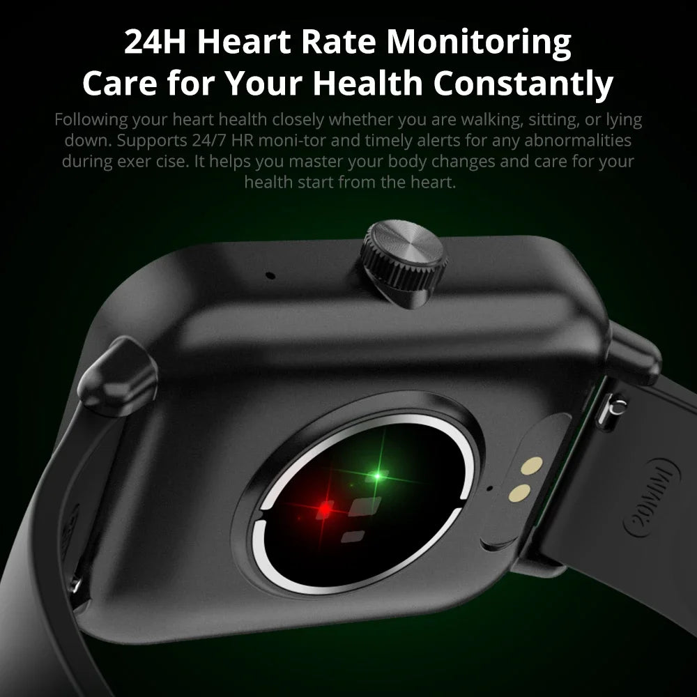 COLMI P81 Smartwatch – calls, health tracking, 100+ sports modes.