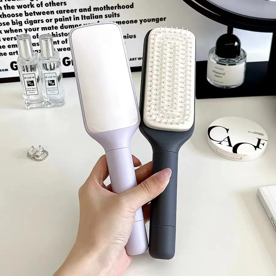 Self-Cleaning Hairbrush