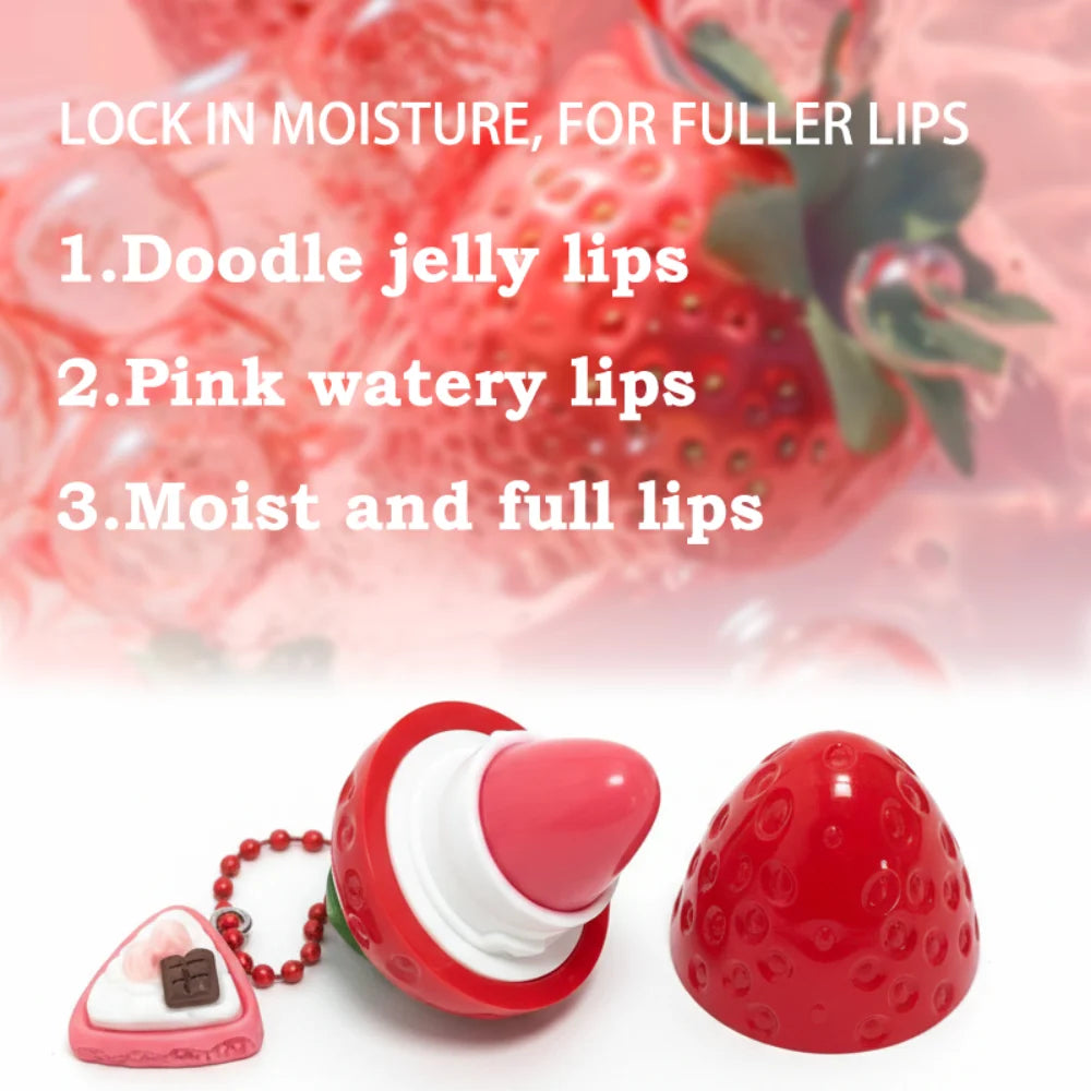Strawberry Glow 4-Color Lip Balm