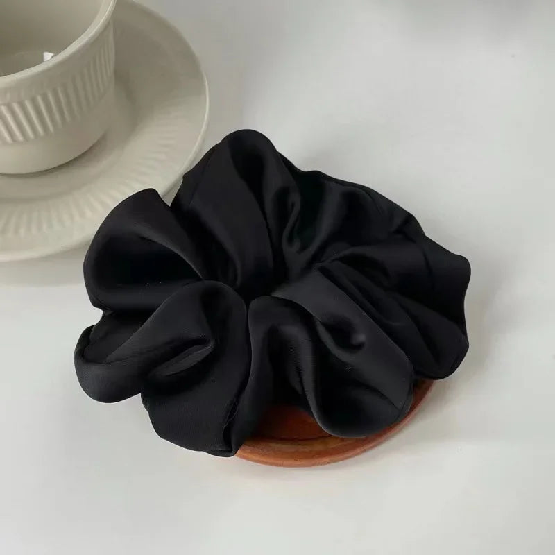 1pcs Women Silk Satin Scrunchies
