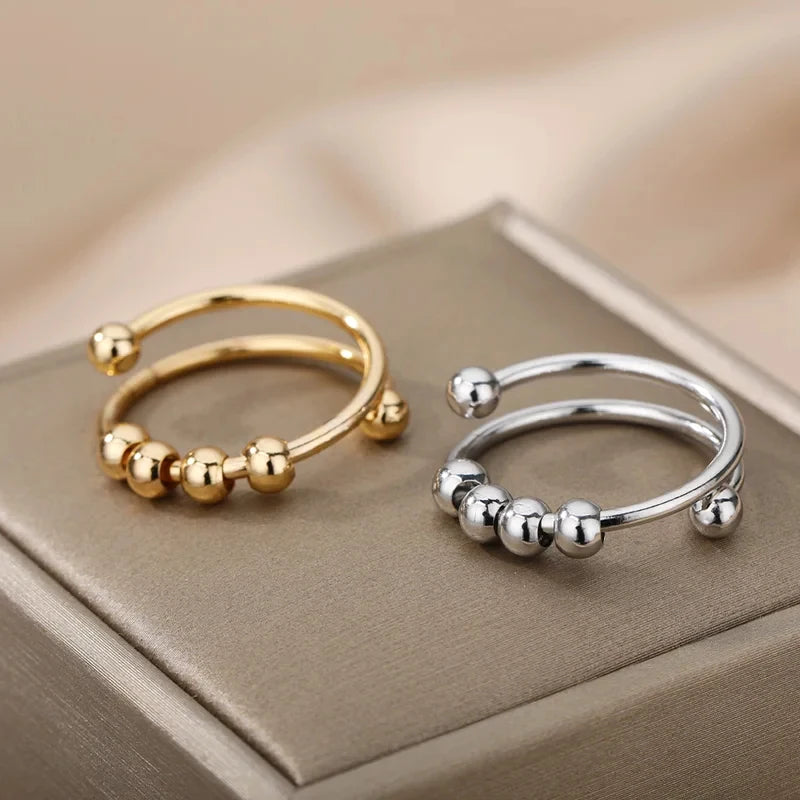 Stainless Steel Spinner Ring – Anti-Stress Design