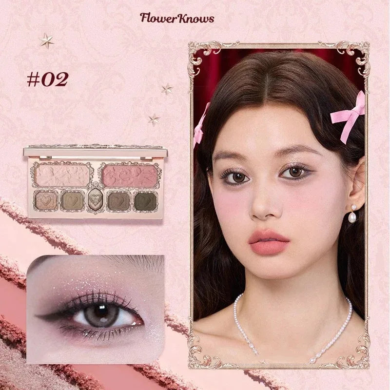 Elegant Mermaid Sparkle Palette