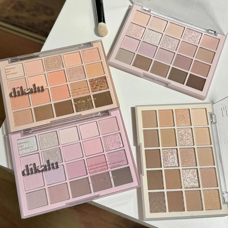 Calm Tone Brown Pink Palette