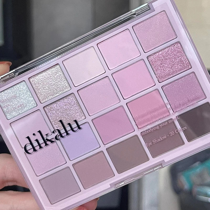 Calm Tone Brown Pink Palette