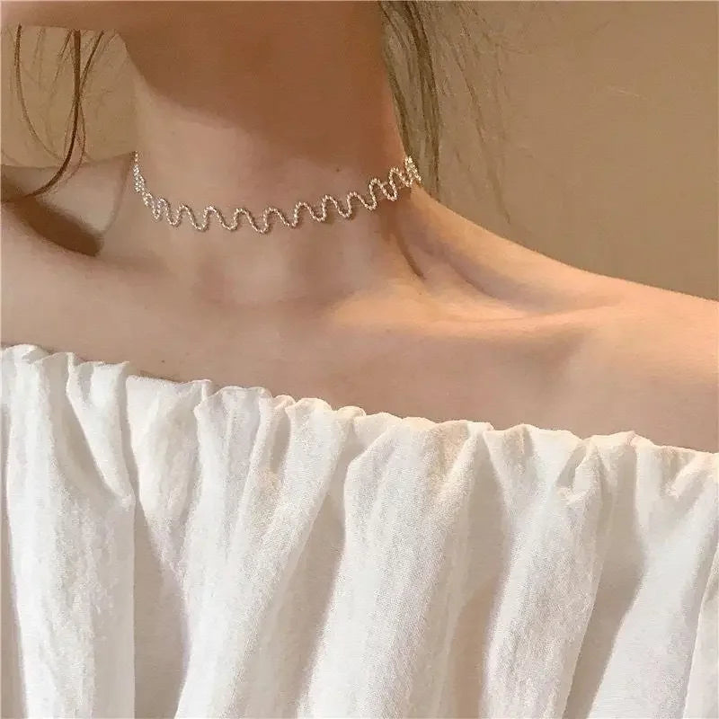 Hollow Love Heart Pendant Necklace