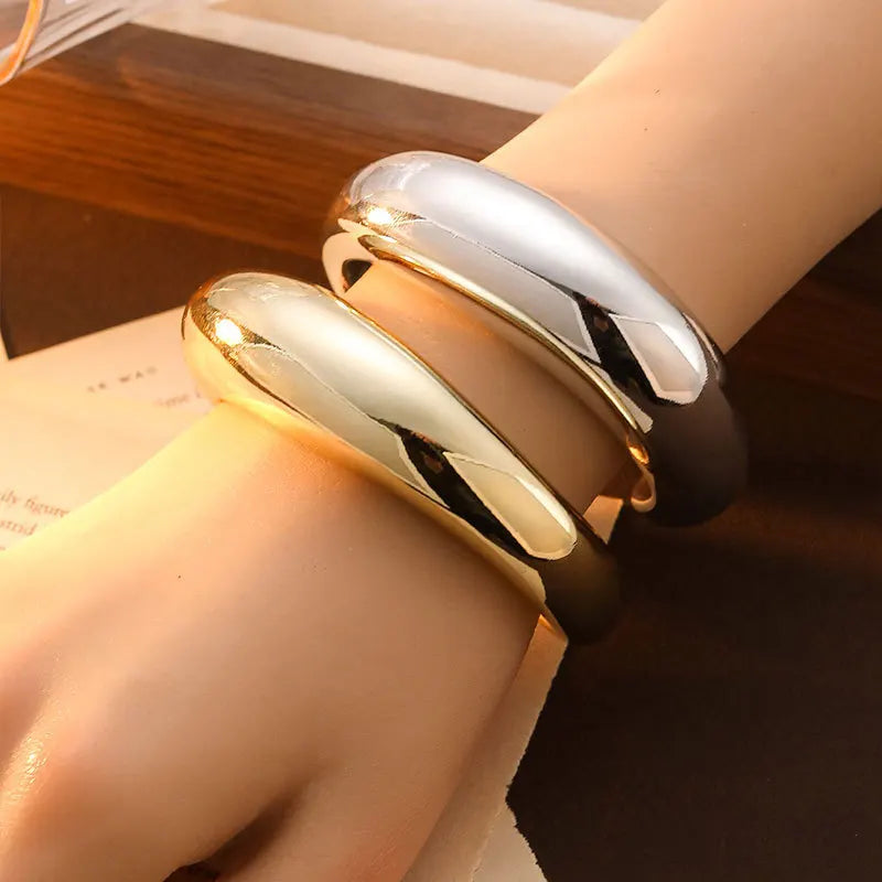 Trendy Big Cuff Bangles Bracelets