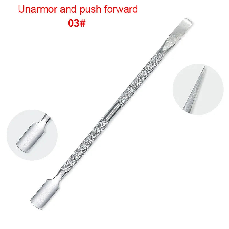 Cuticle Pusher & Remover Tool