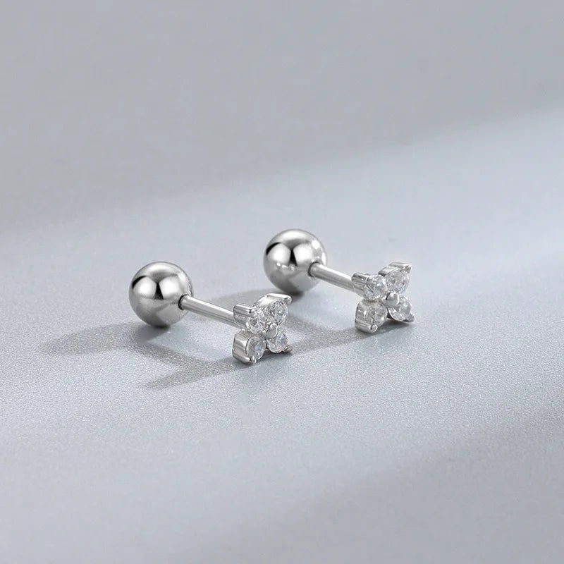 Heart Stud Earrings