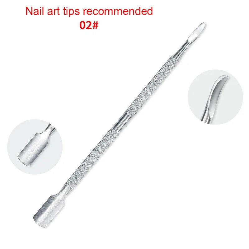 Cuticle Pusher & Remover Tool