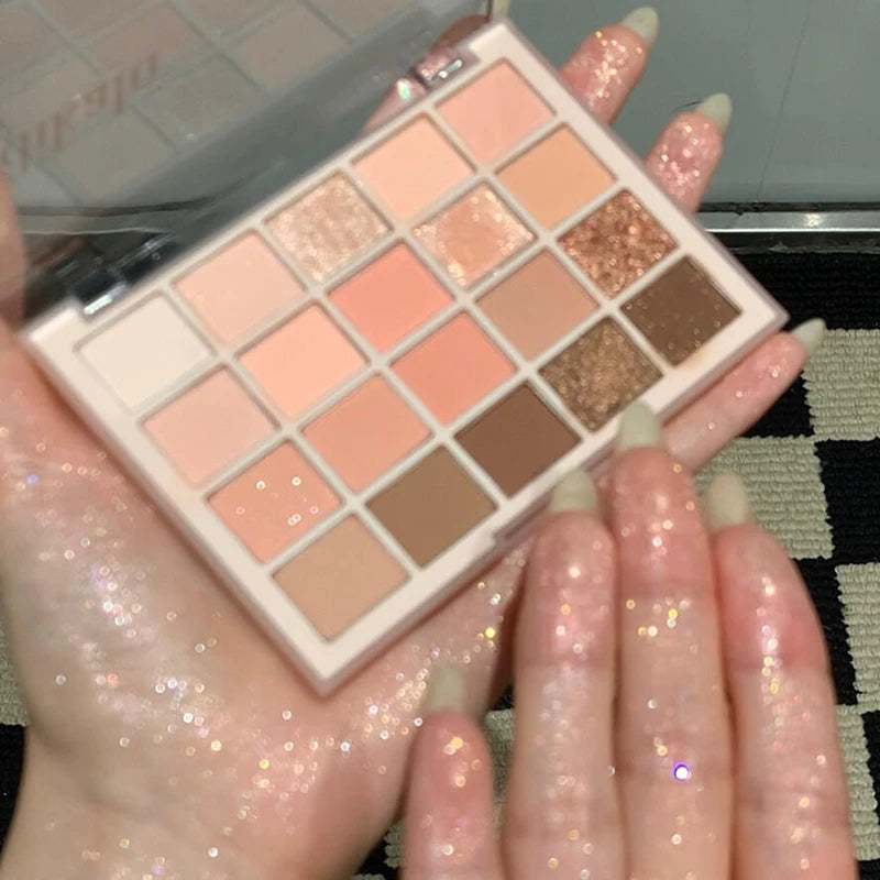 Calm Tone Brown Pink Palette