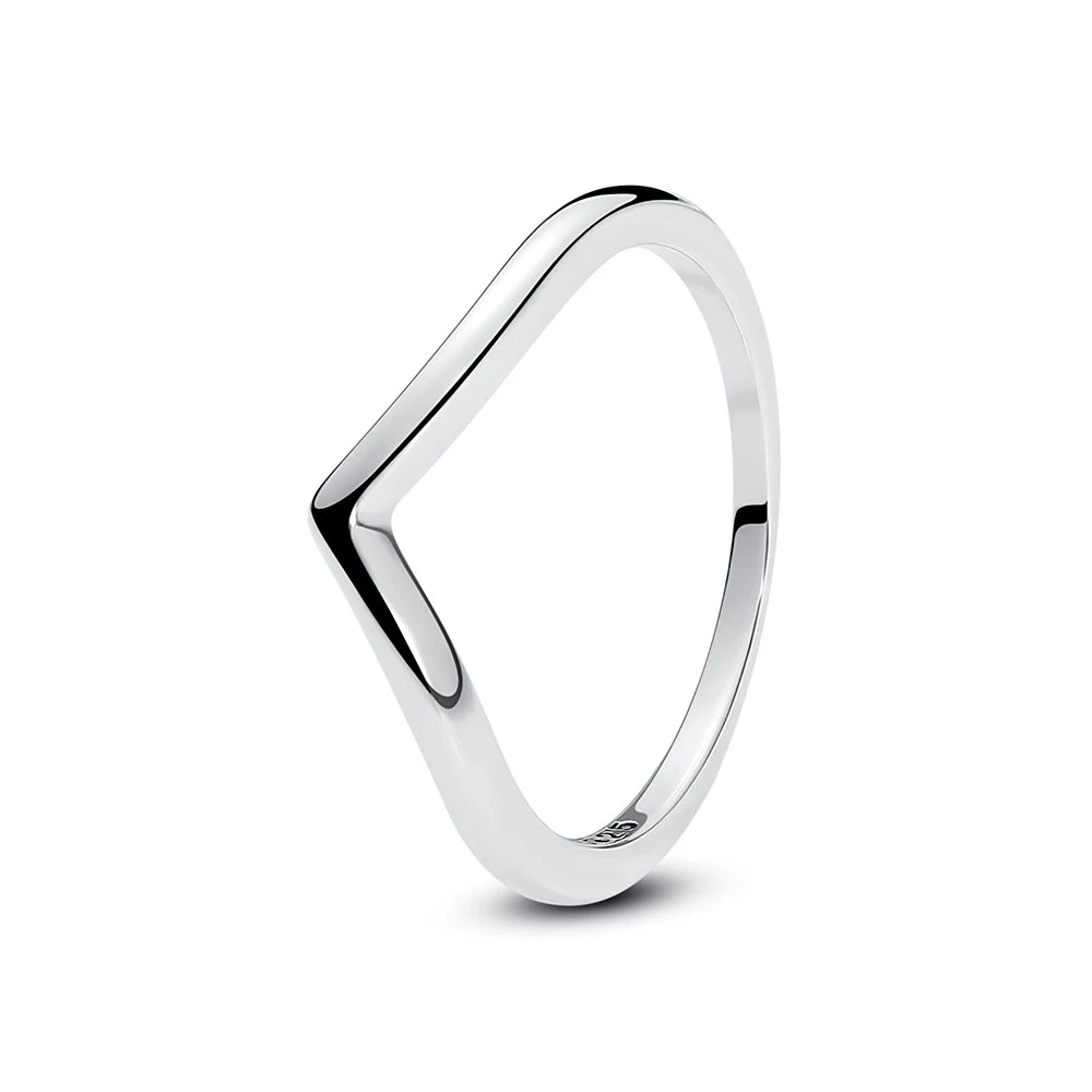 925 Sterling Silver Crown Heart Ring