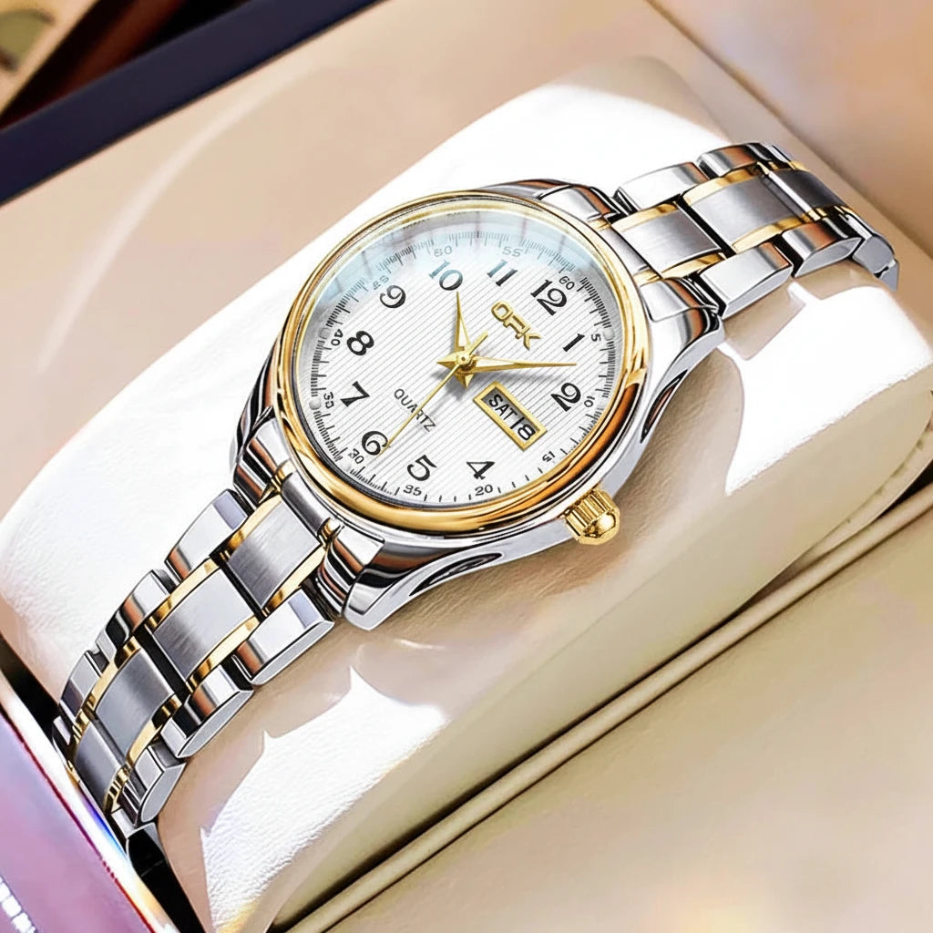 Elegant luxury watch designed to add a timeless touch to any outfit.
