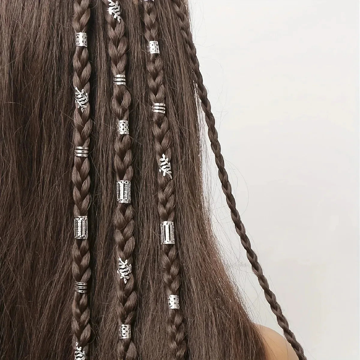 40PCS Women’s Hollow Hair Rings Set