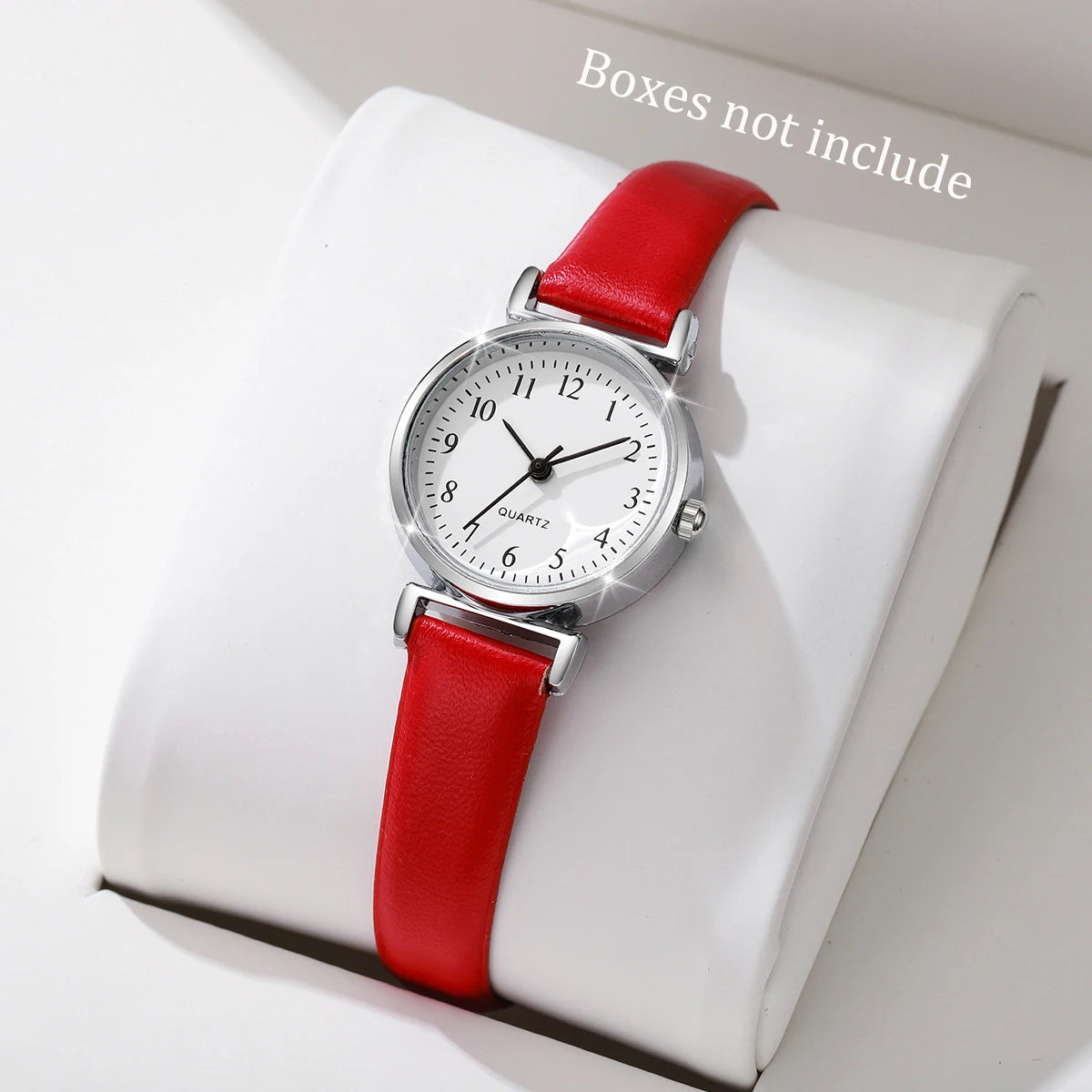 Fashion Small Dial Women Watch – Simple Leather Band Quartz Wristwatch