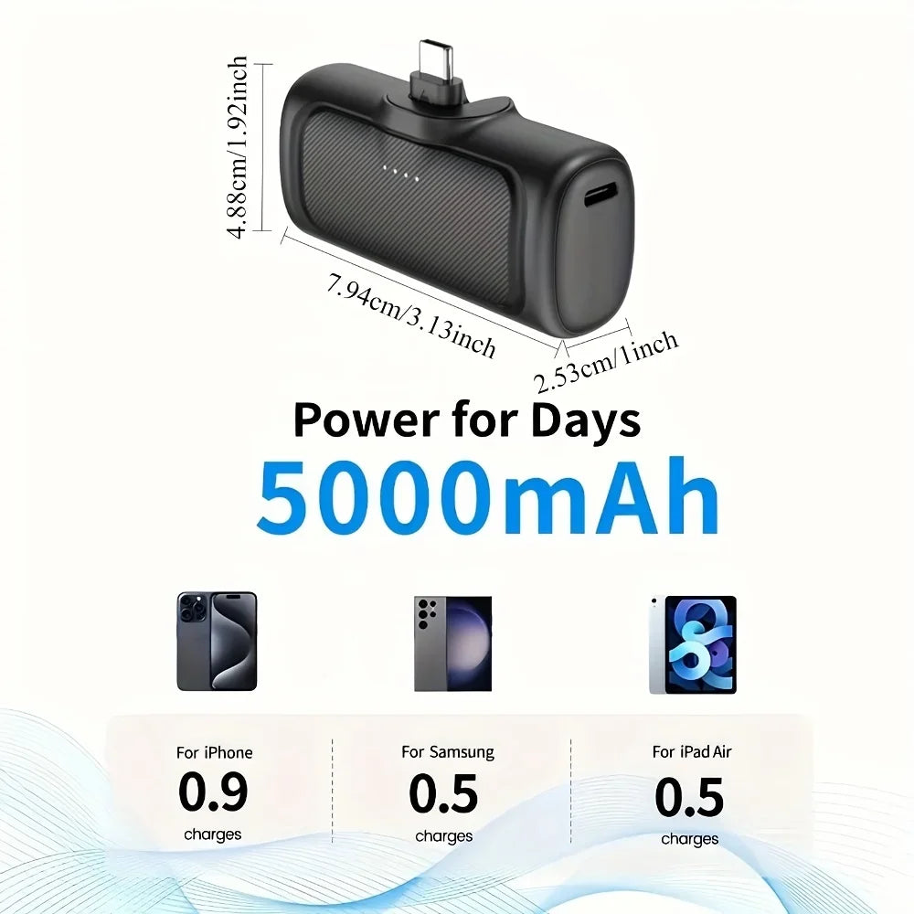 Mini Portable Fast Charging Power Bank
