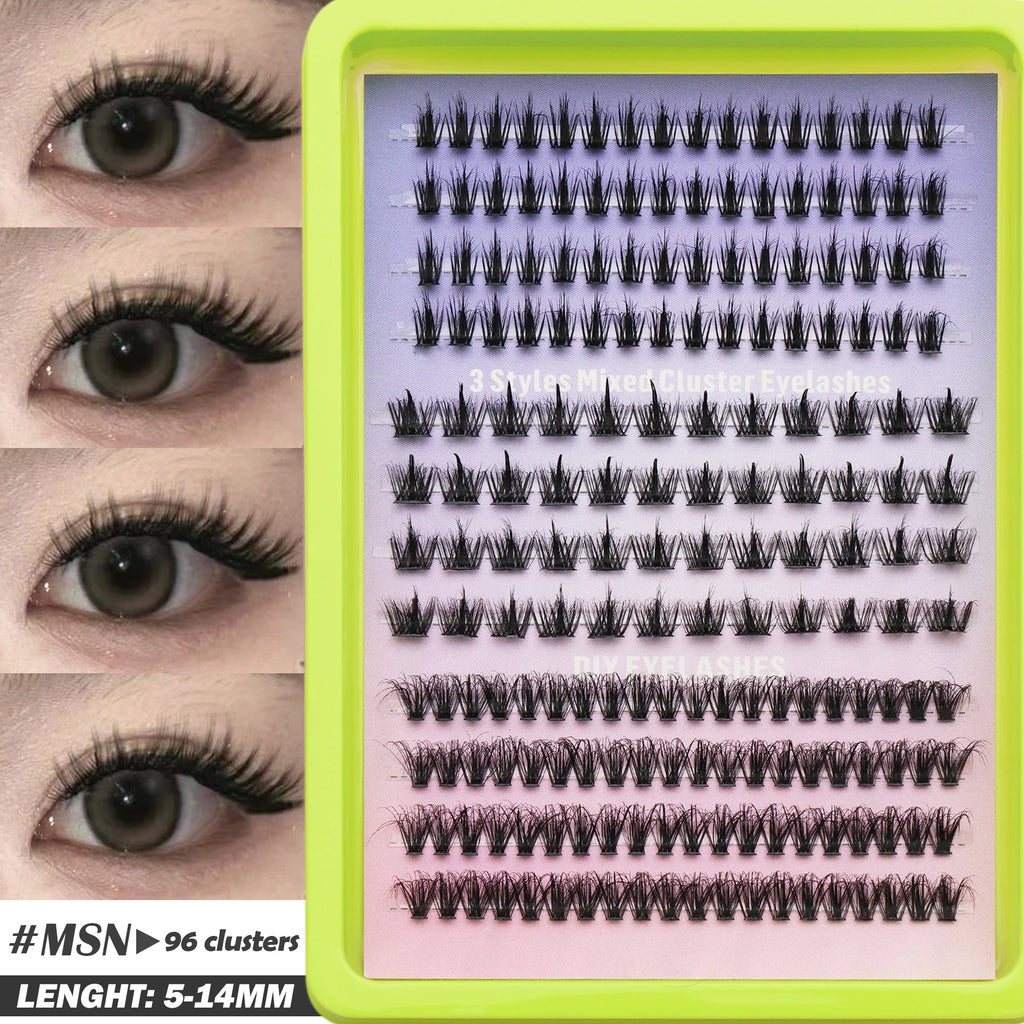 Fluffy Oblique Lash Extensions