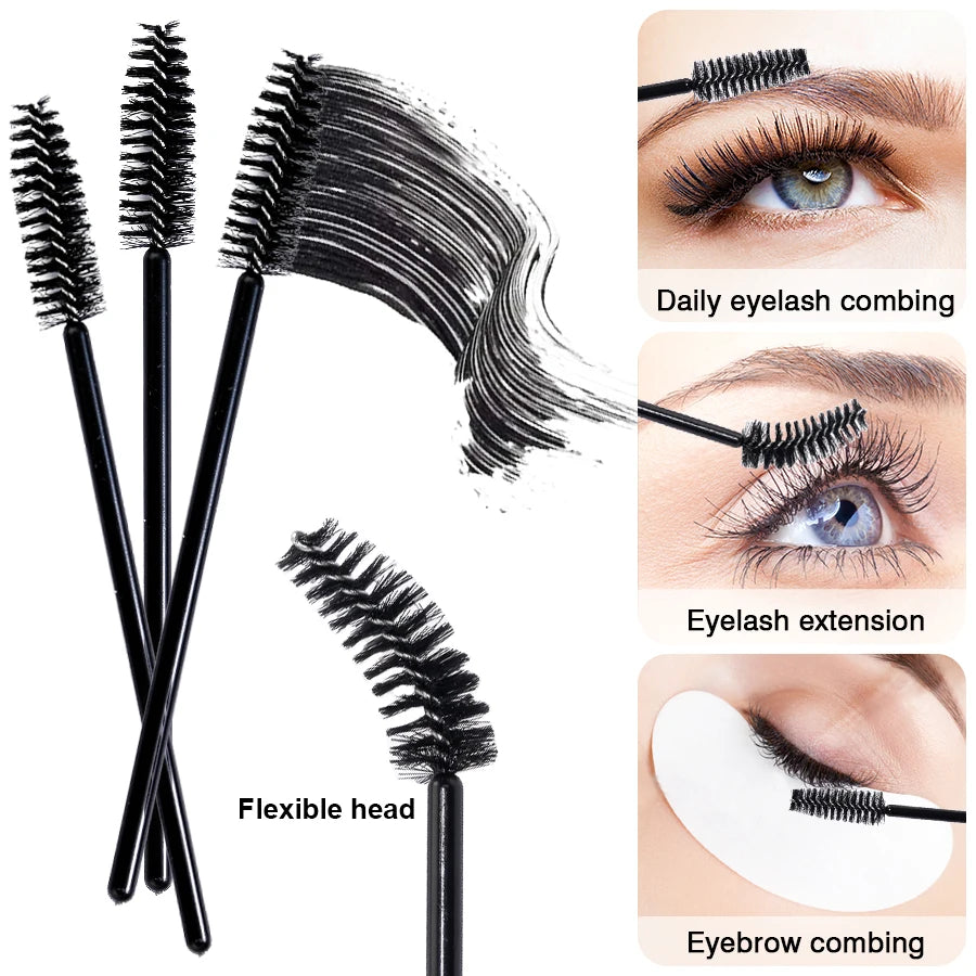 268PCS Eyelash Extensions Kit Brushes Set