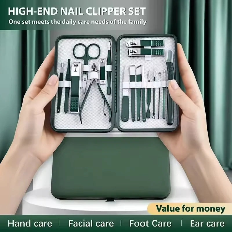 Stainless Steel Manicure & Pedicure Kit