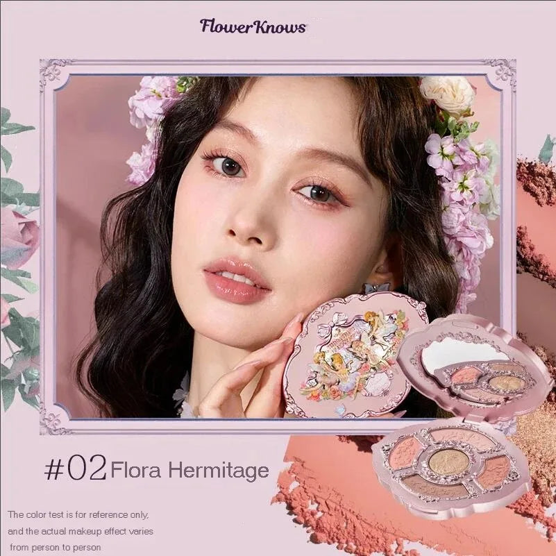 Elegant Mermaid Sparkle Palette
