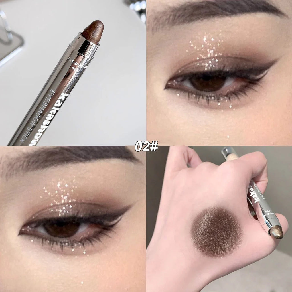 Bold Red Metallic Eye Stick