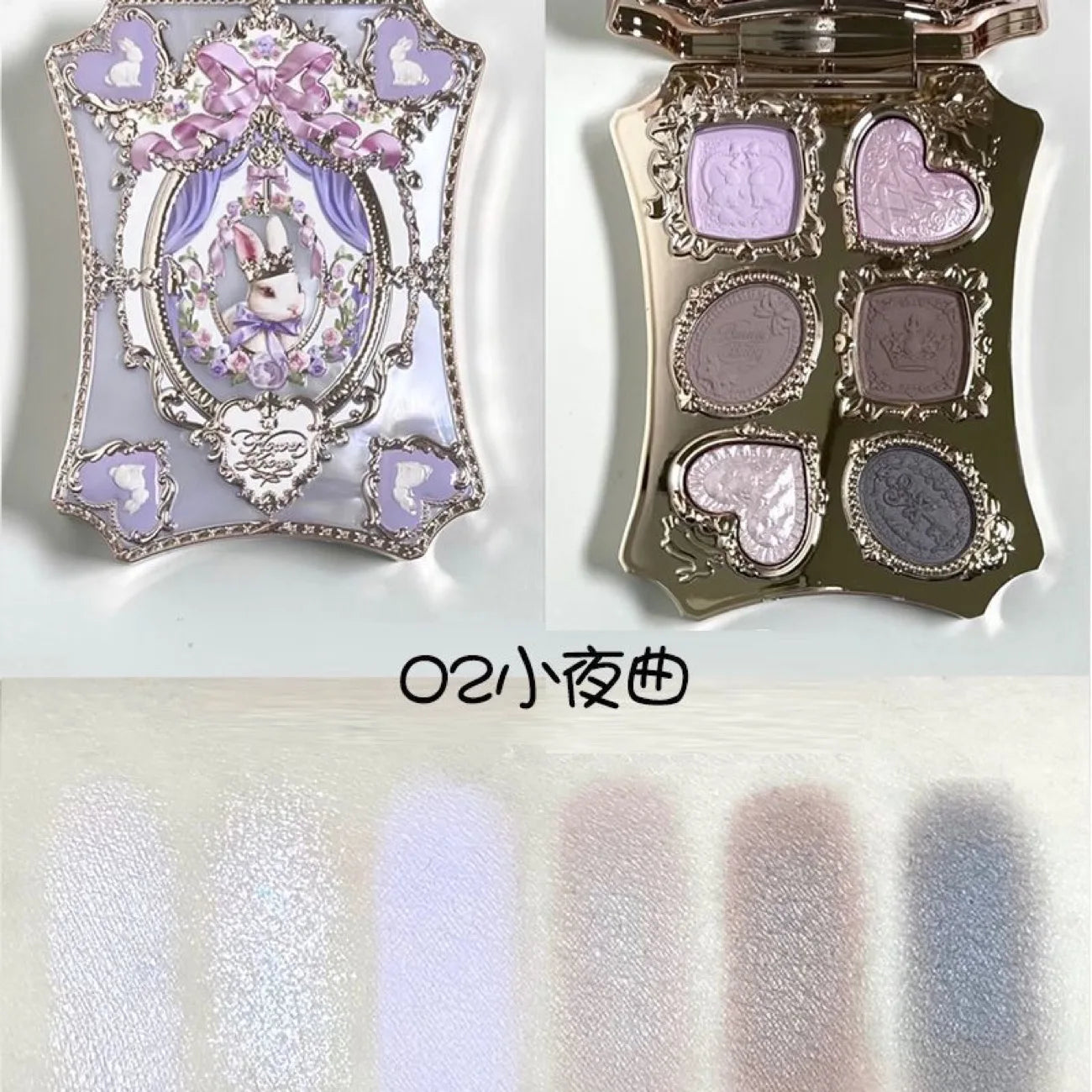 Elegant Mermaid Sparkle Palette