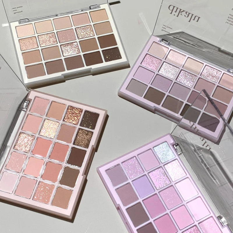 Calm Tone Brown Pink Palette