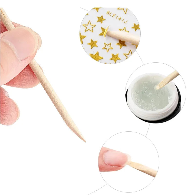 Orange Wood Sticks for Nail
