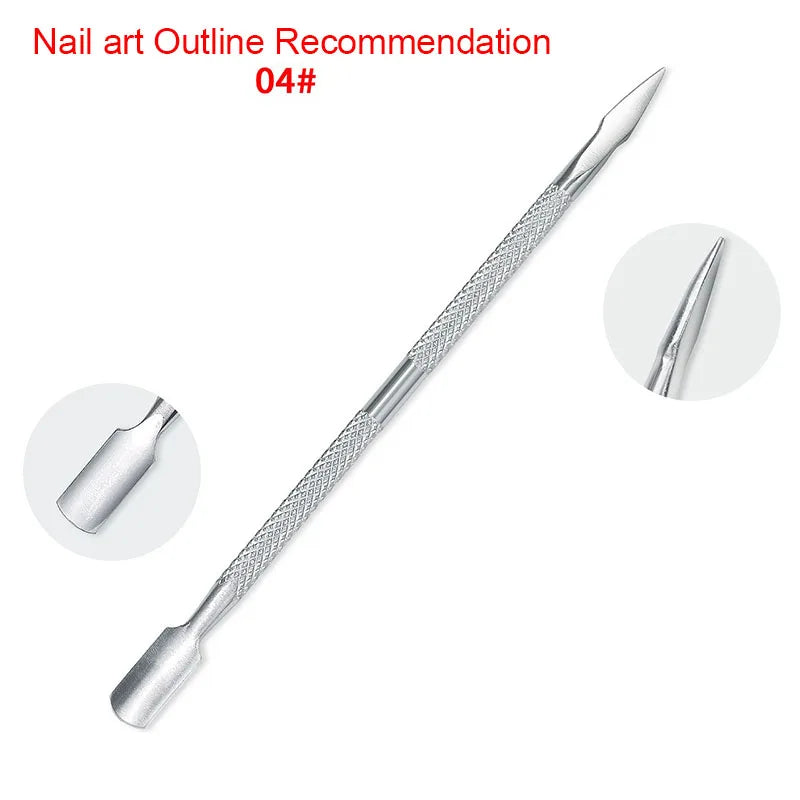 Cuticle Pusher & Remover Tool