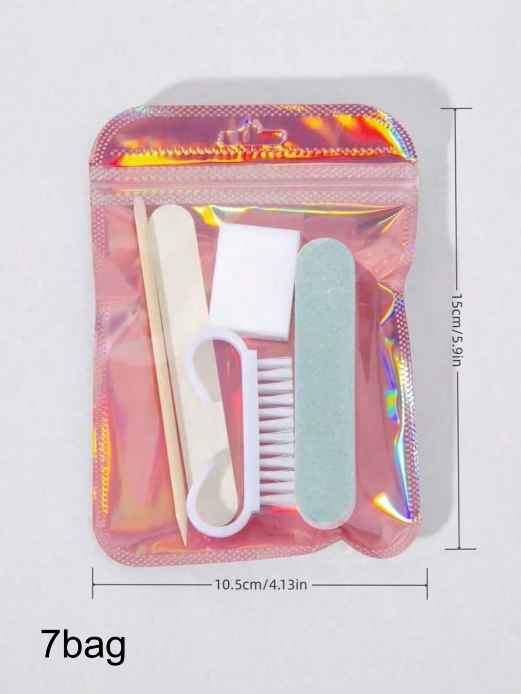 1/7 Bag Nail Files & Buffers Set