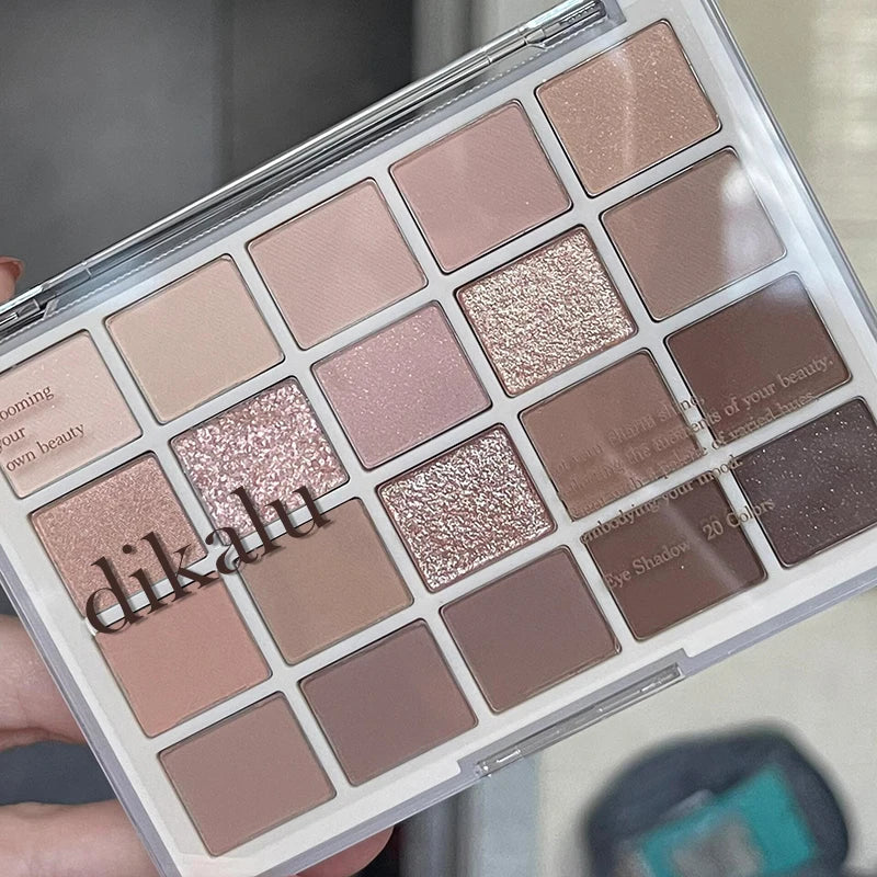 Calm Tone Brown Pink Palette