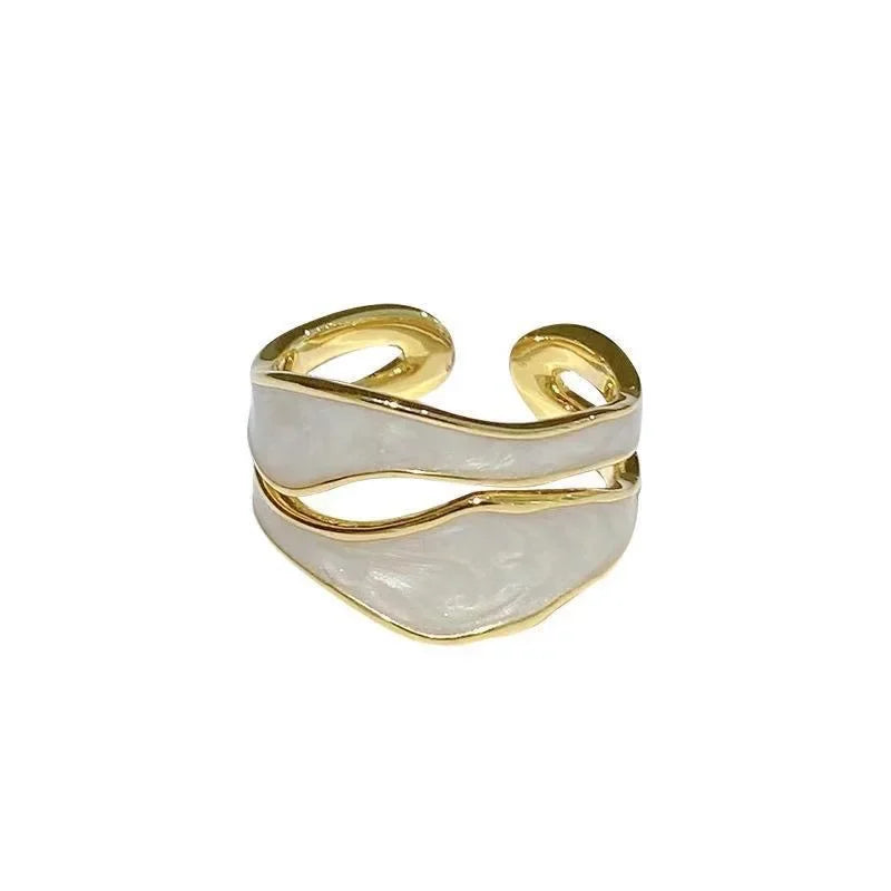 LATS Vintage Irregular Open Ring