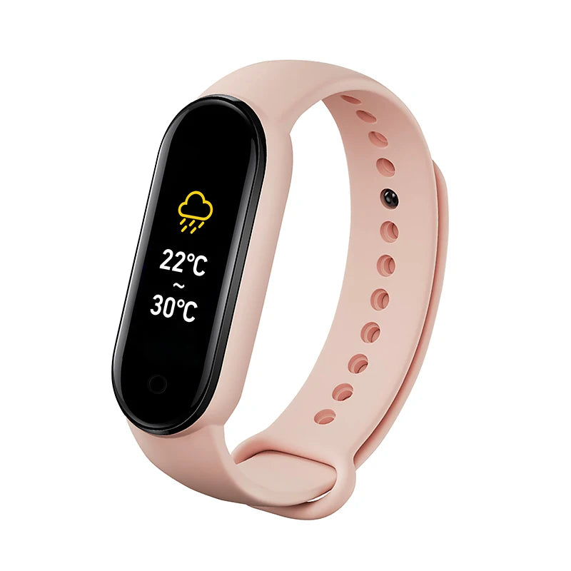 M6 Smart Watch Fitness Band – Heart Rate & Blood Pressure Monitor Waterproof Sports Bracelet
