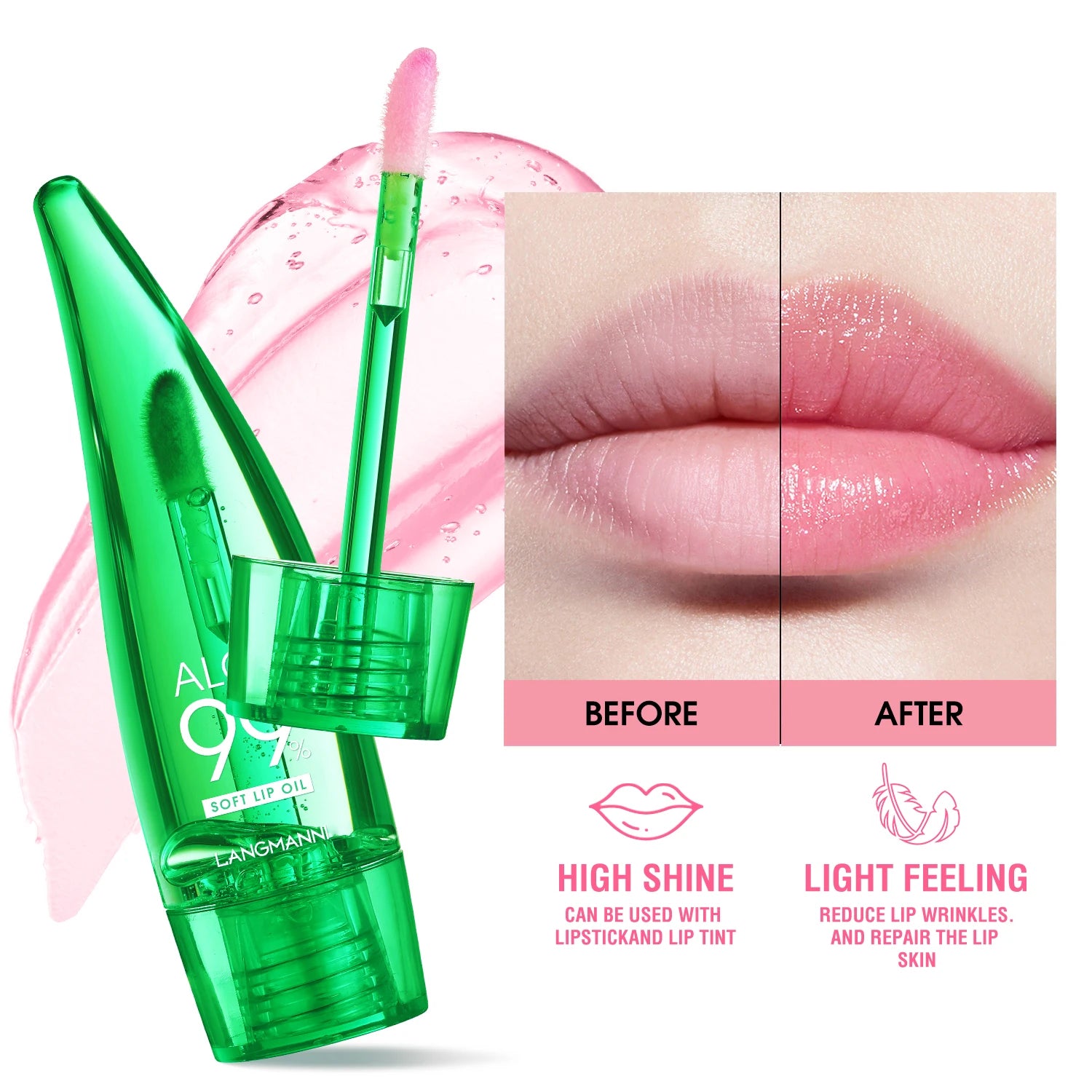 Aloe Vera Glow Lip Glaze