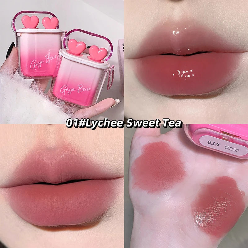 Cute Bear Lip Glaze Set