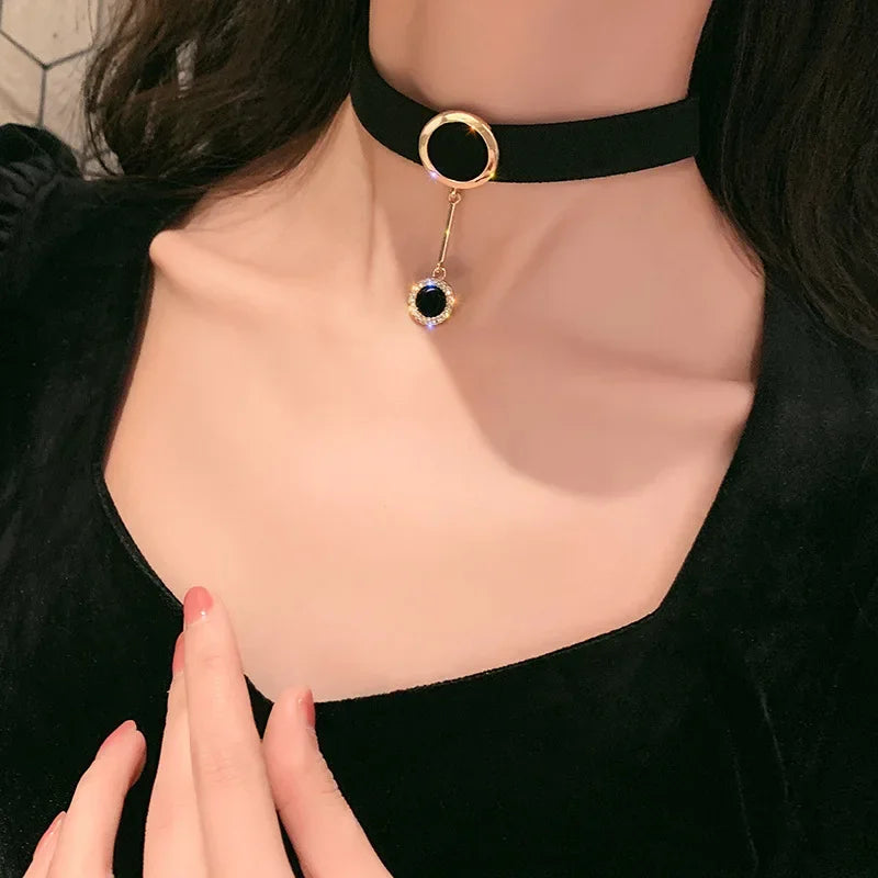 Hollow Love Heart Pendant Necklace