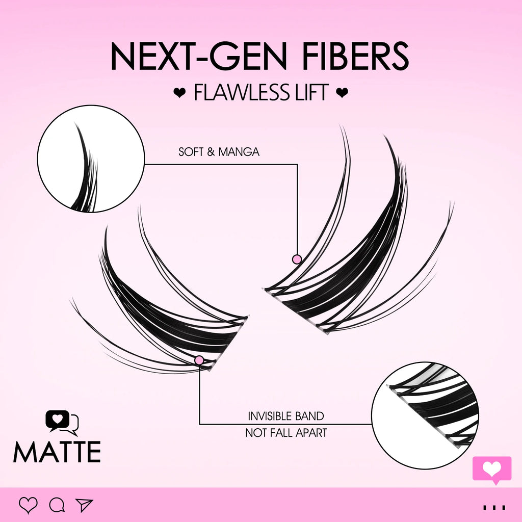 Manga Lash Cluster Kit