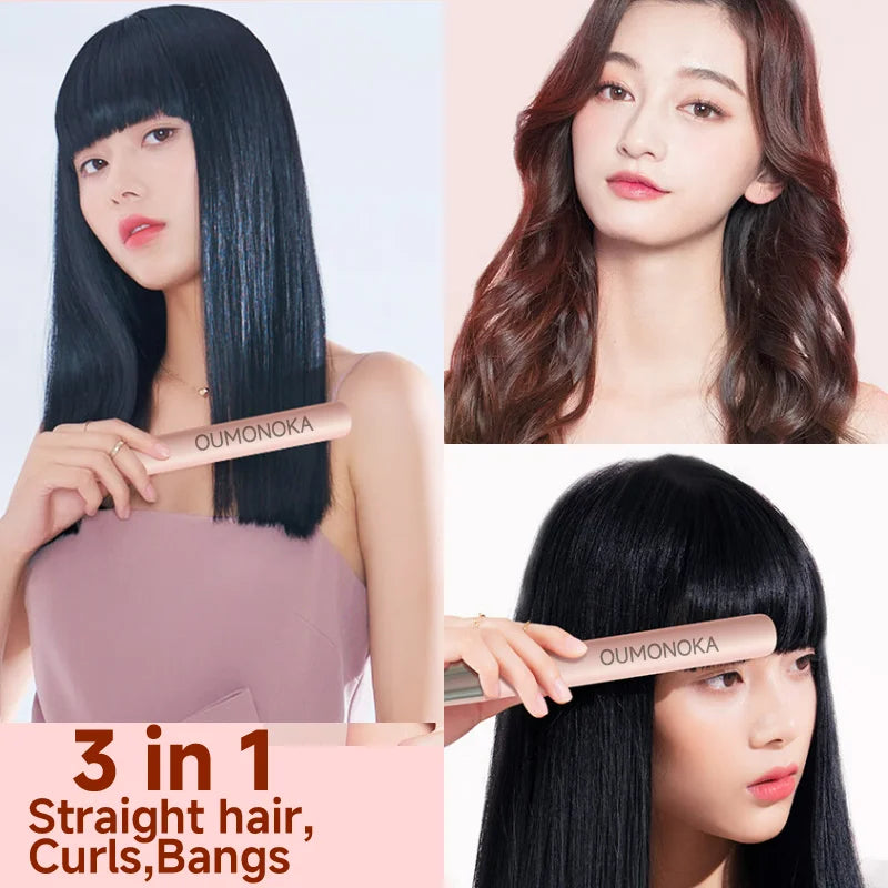 Mini Curling Iron & Hair Straightener