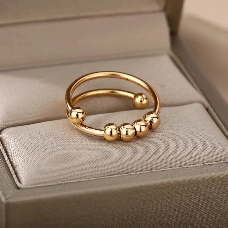 Stainless Steel Spinner Ring – Anti-Stress Design