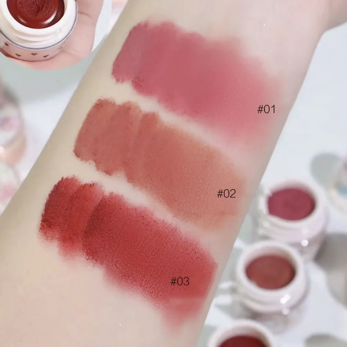 Rose Glow Lip Mud Cream