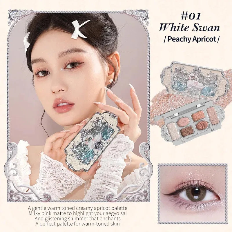 Elegant Mermaid Sparkle Palette